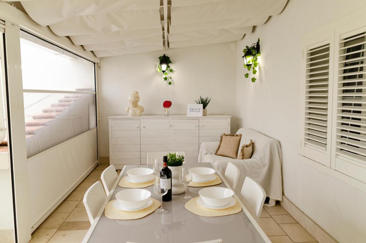 דירות בארי Apulialux Private 100Mq Rooftop Oasis W Jacuzzi מראה חיצוני תמונה