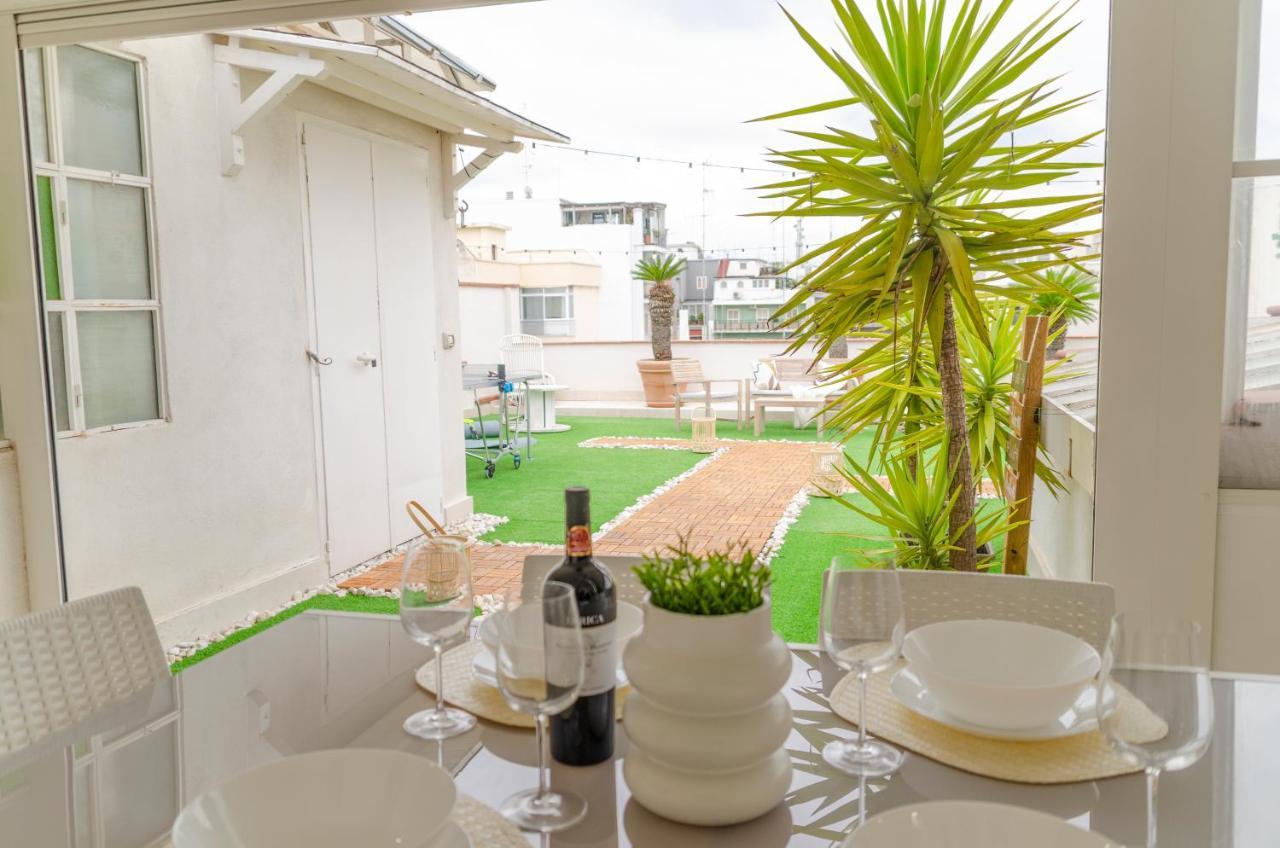 דירות בארי Apulialux Private 100Mq Rooftop Oasis W Jacuzzi מראה חיצוני תמונה